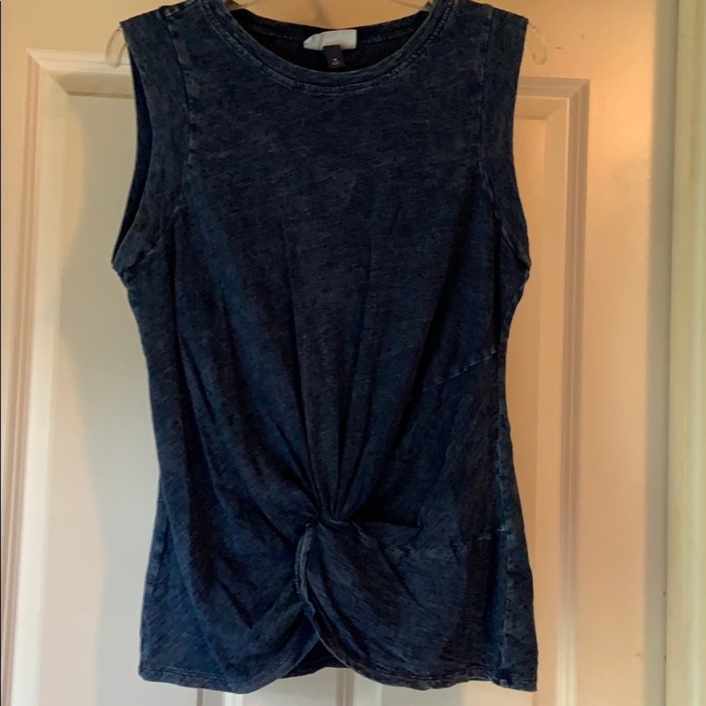 Universal Thread Washed Blue Tank